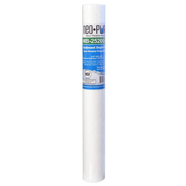 Neo-Pure MB-25200-50 20" Polypropylene Sediment Depth Filter 50 mic
