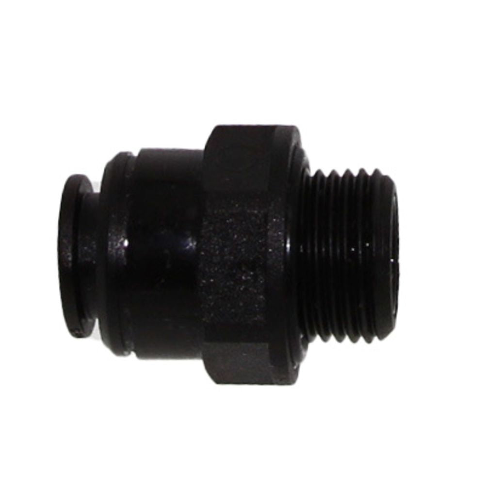 John Guest 6mm x 1/8" [BSPP] Acetal Male Connector - Black