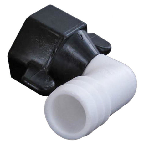 SHURflo 234-3936 Wingnut Swivel Elbow 1/2 FNPT x 5/8 BARB Poly