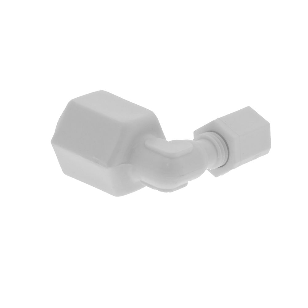 JACO 45-2-4-P-O Polypropylene Female Elbow 1/8 OD Tube x 1/4 FPT
