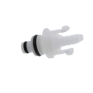 Colder PTC22020 Non-Valved Free Floating Hose Barb Coupling Insert - 1/8 ID Barb