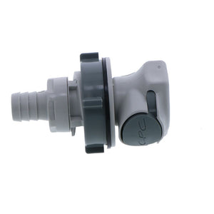 HFC16812 Panel Mount Hose Barb Coupling Body 1/2 ID Barb