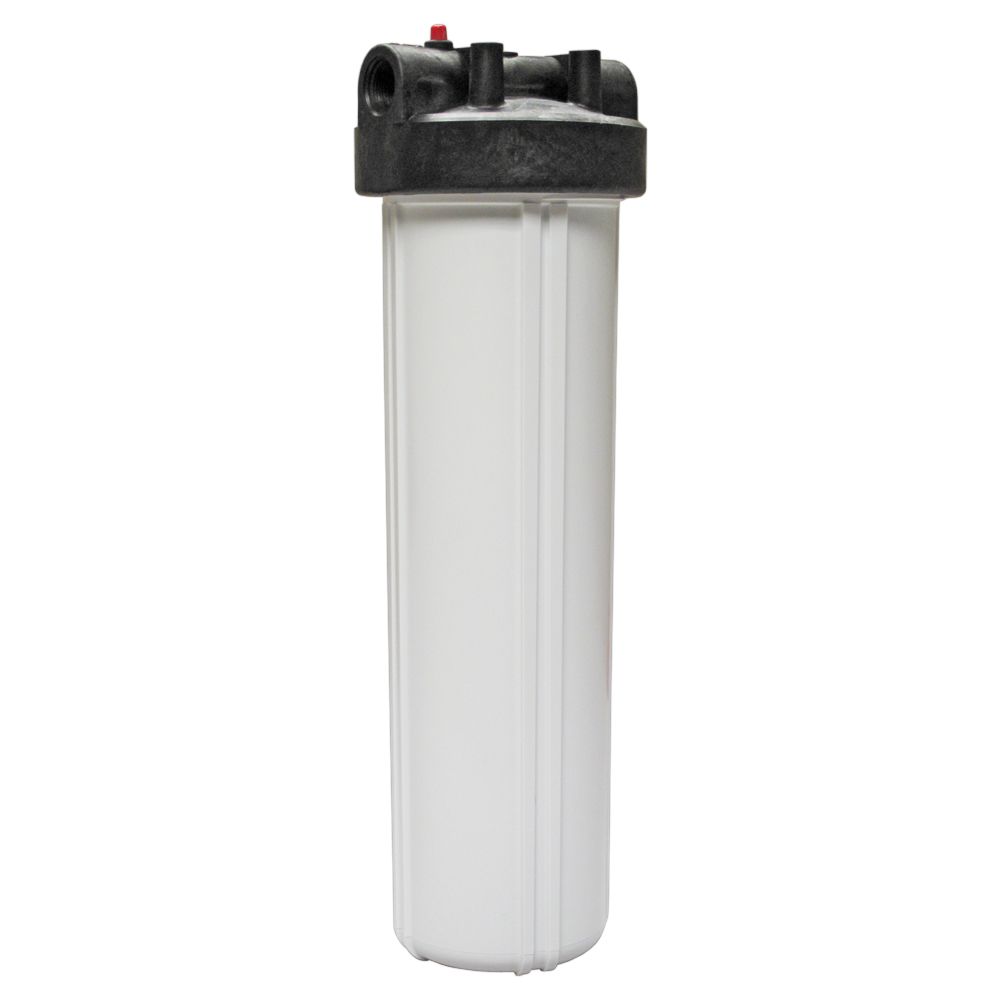 Watts Flowmatic 20" Full Flow Water Filter Housing Black/White W/ PR
