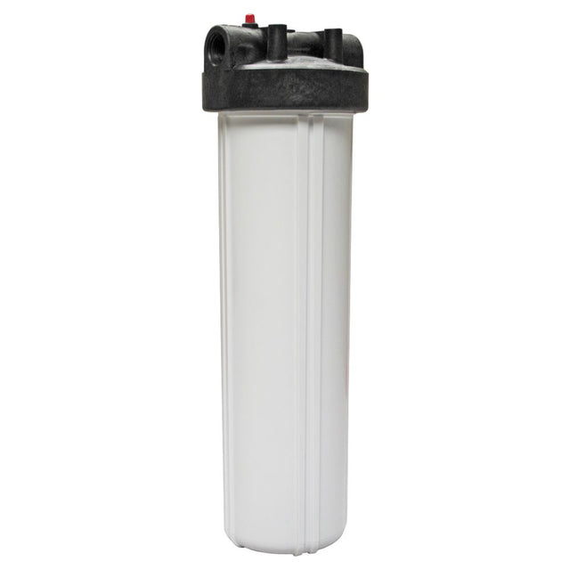 Watts Flowmatic 20" Full Flow Water Filter Housing Black/White W/ PR