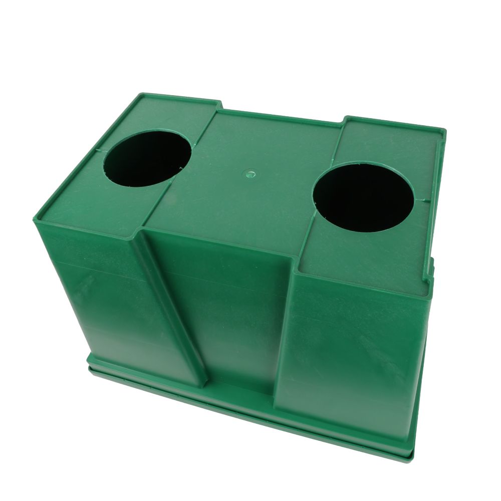 Aerator Cover [Green with black vents]