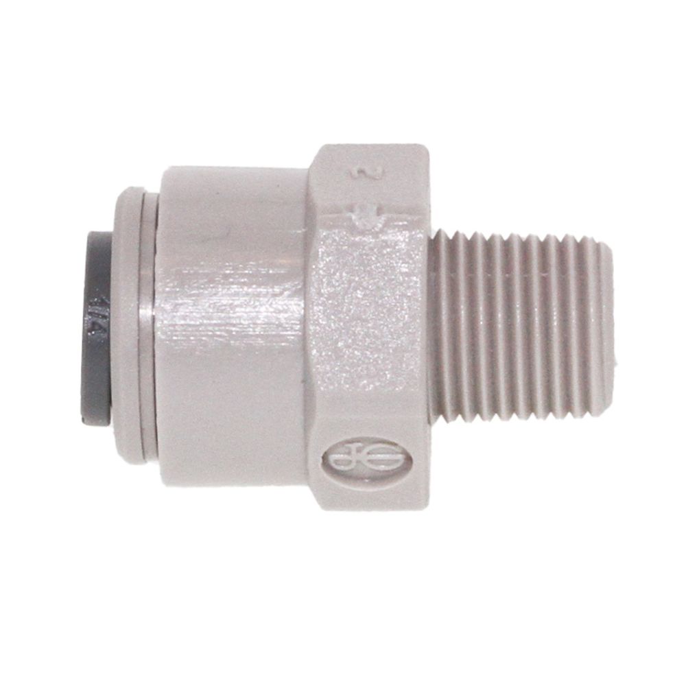 John Guest Male Connector BSPT - 3/8 x 3/8  BSPT