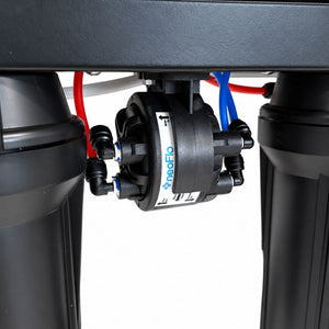 neoPure 4 Stage 25gpd RO System w/ .5µ CTOX, Perm Pump, Tank, Sani Kit, AG Faucet CH