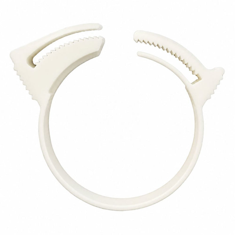Hose Clamp Nylon w/ Snap Grip 1/4" [for 0.235" to 0.260" OD]