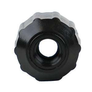 NeoFit - Acetal Black F/F Reducer 1/4" x 3/4" Thread BSPP
