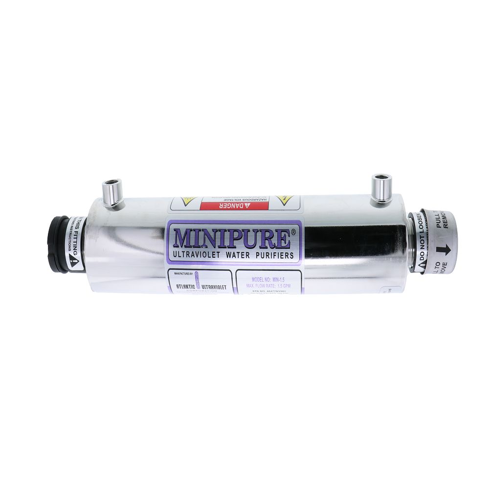MiniPure MIN-1.5, 1.5 gpm, Ultraviolet Water Purifier