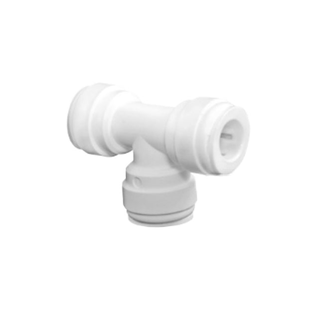 Hydrofit HDF-UT0604 Tee Union Connector 3/8" x 3/8" x 1/4" Tube OD