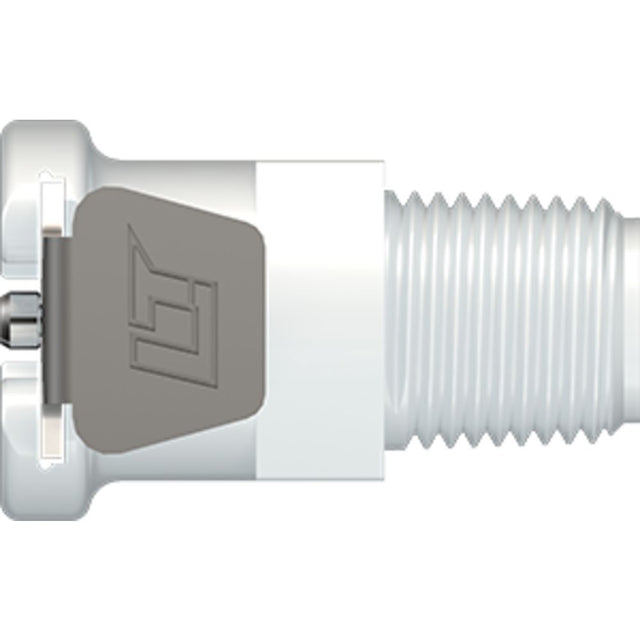 LinkTech 20AC Male Thread Socket, Valved, 1/8" BSPT