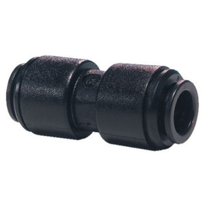 John Guest Union Connector BLACK ACETAL - 12mm