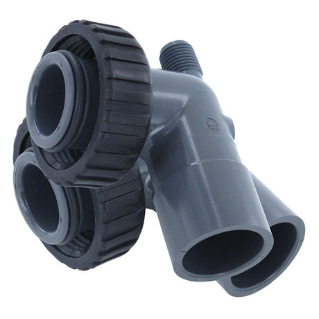 Clack WS1 V3007-01 PVC Solvent Elbow 3/4" & 1" Assembly