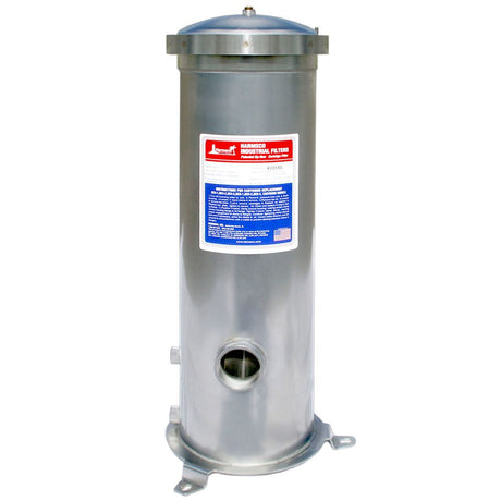 Harmsco® BC4-2 Band Clamp Up-Flow Filter Housing 50 gpm - 316 Stainless Housing