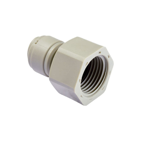 NeoFit - Acetal White Female Adapter- 1/4"tube OD x 1/8"NPTF