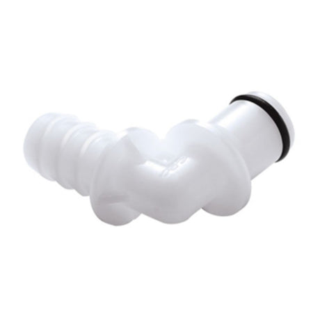 3/8 Hose Barb Valved Elbow Acetal Coupling Insert EPDM Seal