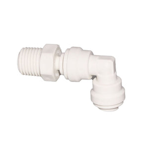 John Guest Swivel Elbow Polypro - 1/4 x 1/4 NPTF