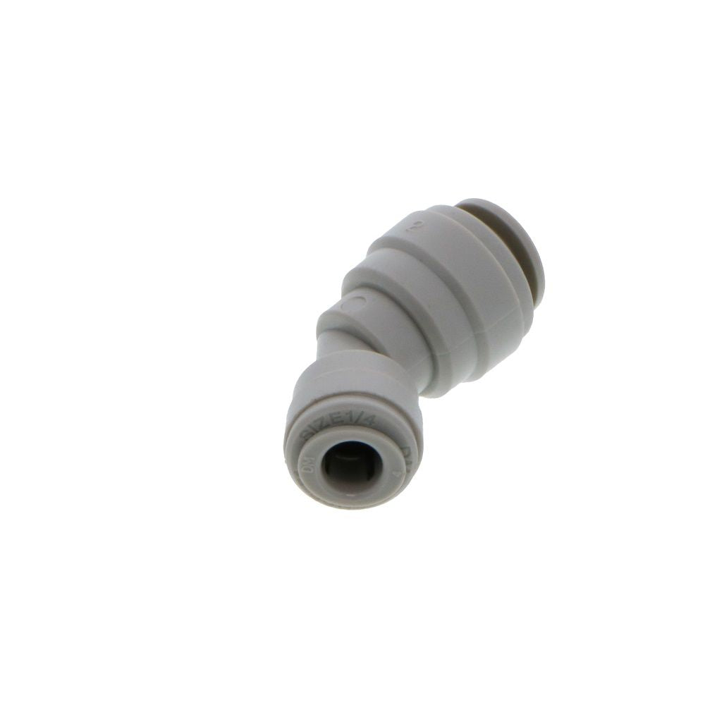 DMfit Offset Connector - 3/8" Push-in x 1/4" Push-in