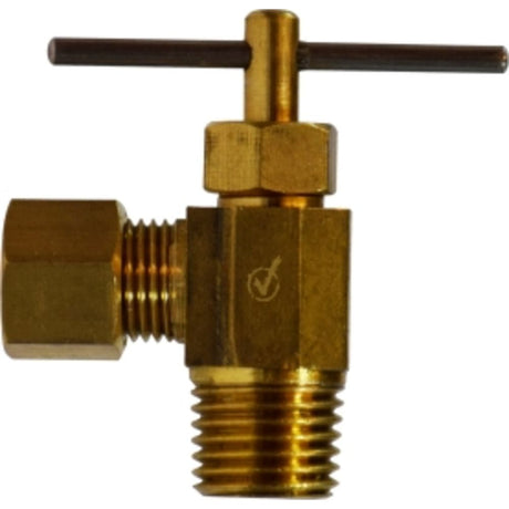 Brass LF 7104C 1/4" X 1/4" Needle Valve