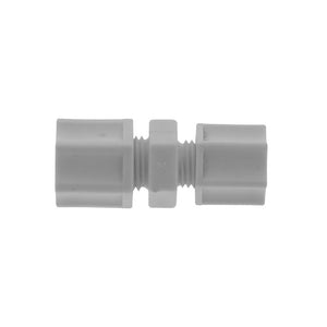 JACO 15-5-4-P-O Polypropylene Reducing Union 5/16 OD Tube x 1/4 OD Tube