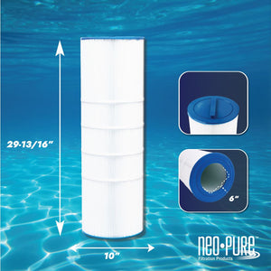 Neo-Pure PS-10200-DA Pool and Spa Filter 10" x 29-13/16"