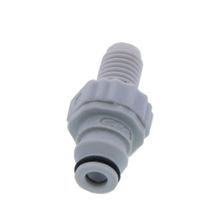 NS1D24042812 Valved In-Line Coupling Insert 1/4-28 Male Thread