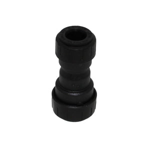 John Guest ProLock Black Coupler - 3/8 CTS
