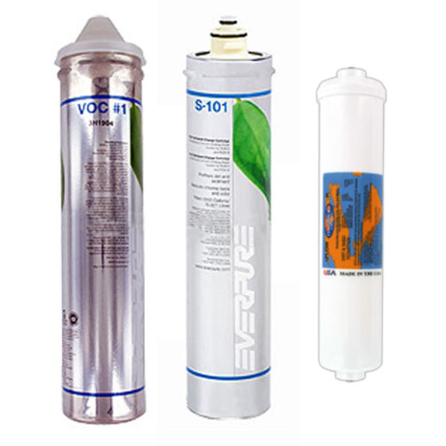 Everpure ROM III Replacements [3] Pack - 1/4" JG