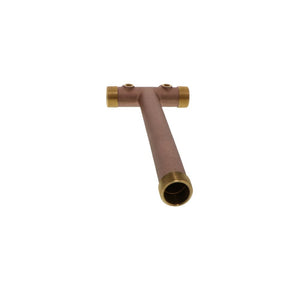 Brass Tank Cross Lead-Free 1.25" x 14"