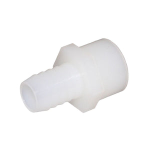 Female Barb Adapter - 5/8 barb x 1/2 FNPT - Natural Nylon