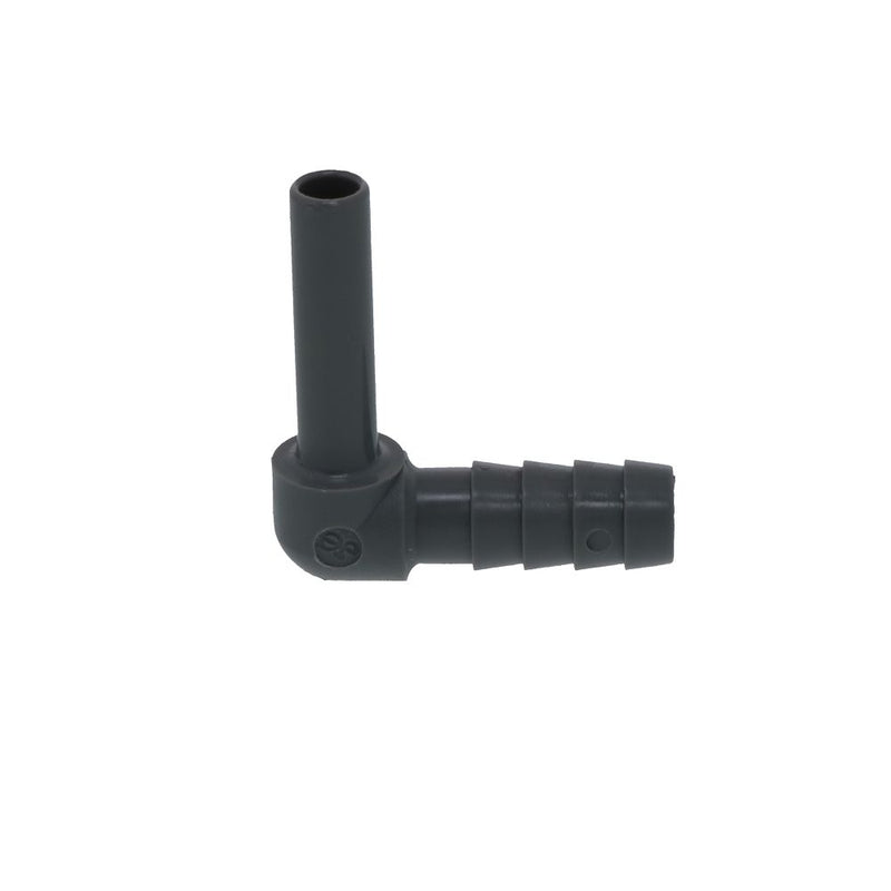 John Guest Stem Elbow Barb Connector  - 1/4 OD Stem x 5/16 ID Barb