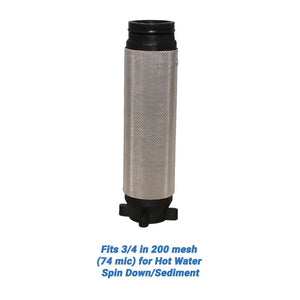Rusco/Vu-Flow Hot Water Filter Screens for Spin-Down/Sediment Filters