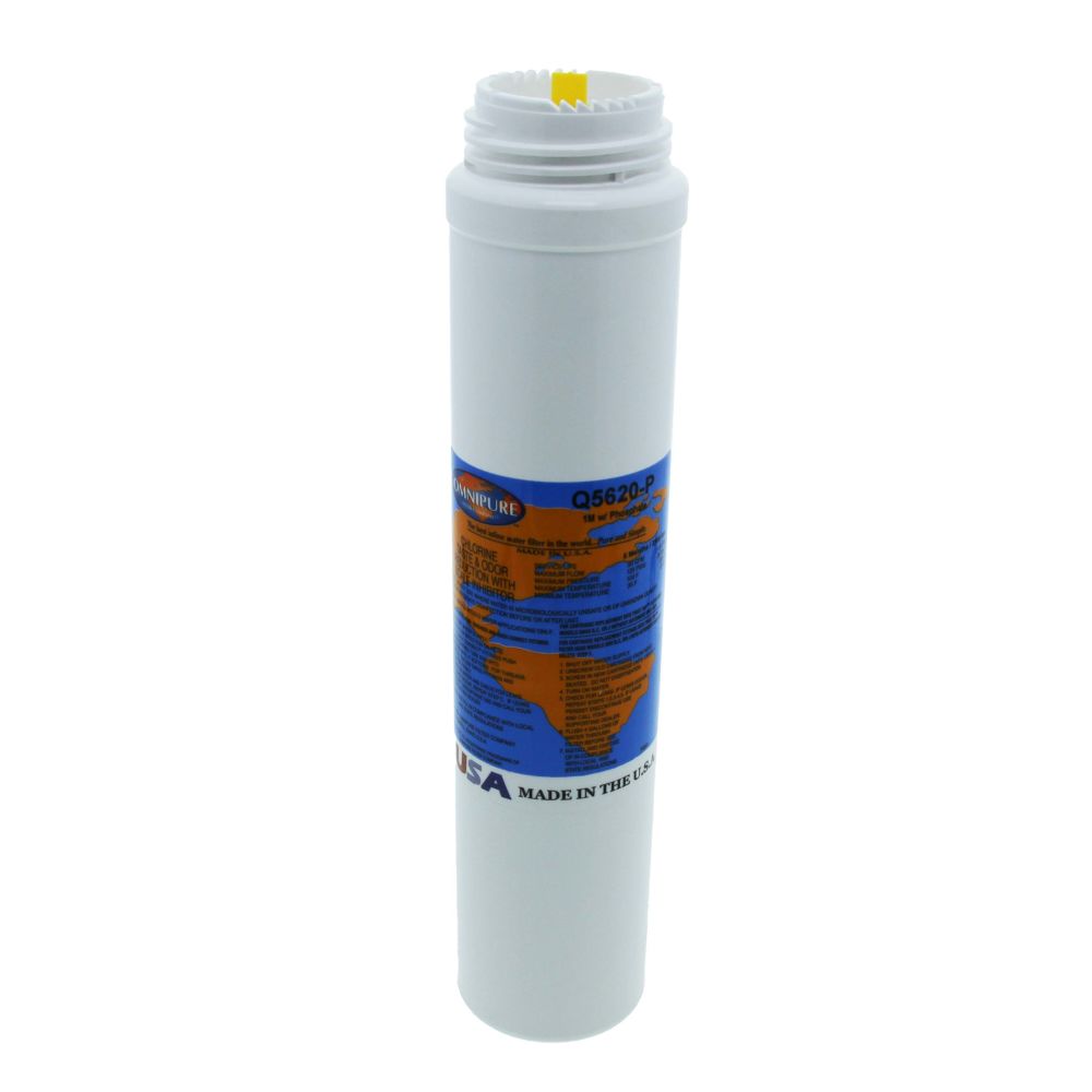 Omnipure Q5620-P Q-Series 1 mic CTO / Cyst / Scale - 12" 3000 gal Filter,New Products : American Fashion Style Bags On Sale