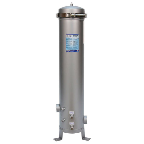 Neo-Pure 4 Round 10"L, 304L Multi-Cartridge Stainless Steel Housing
