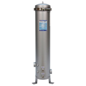 Neo-Pure 4 Round 10"L, 304L Multi-Cartridge Stainless Steel Housing