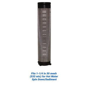 Rusco/Vu-Flow Hot Water Filter Screens for Spin-Down/Sediment Filters