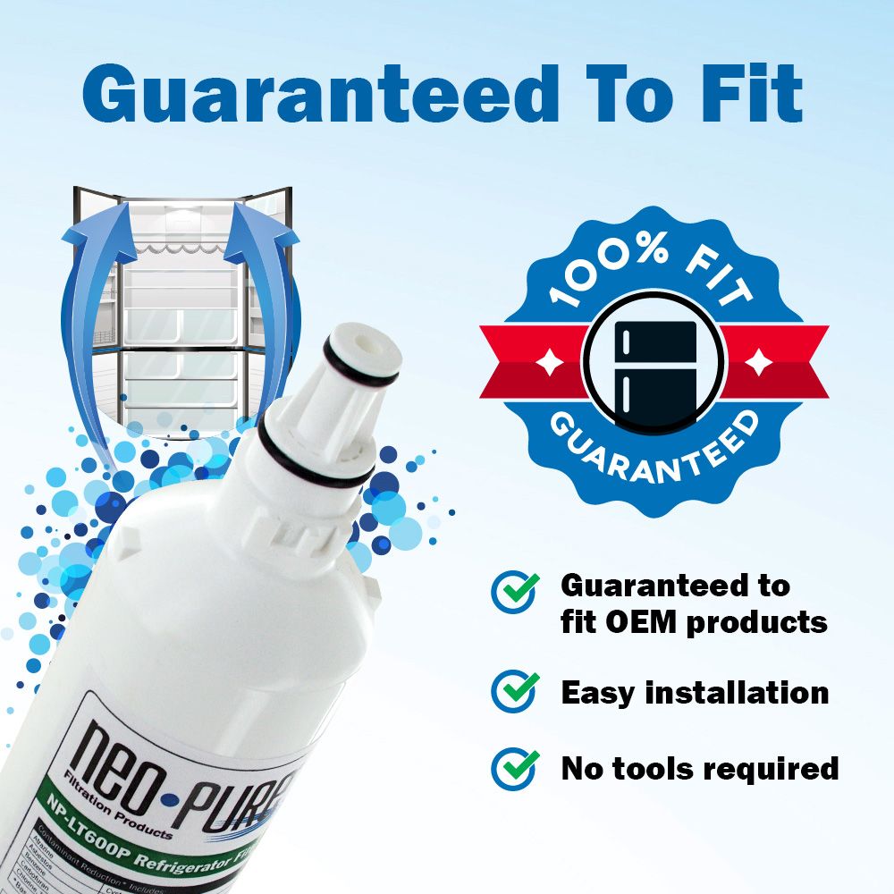 LG LT600P[B] Compatible Replacement Fridge Filter by Neo-Pure