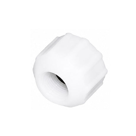 neoFit - Acetal Natural True White F/F Reducer 1/4" x 3/4" Thread BSPP