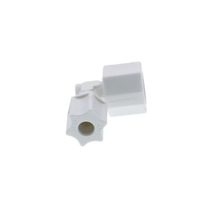 JACO 45-4-4-P-PG Polypropylene Female Elbow 1/4 OD Tube x 1/4 FPT