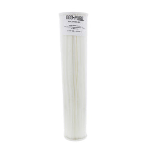 Neo-Pure PH-27195-05 19-1/2" High Efficiency Pleated Filter 5 micron