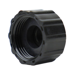 NeoFit - Acetal Black F/F Reducer 1/4" x 3/4" Thread BSPP