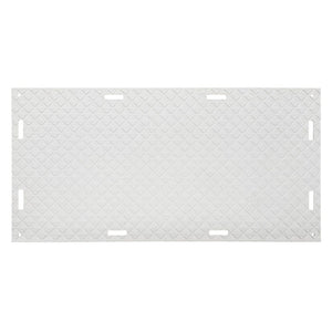 HDPE Ground Protection Mats 4'x8' - White