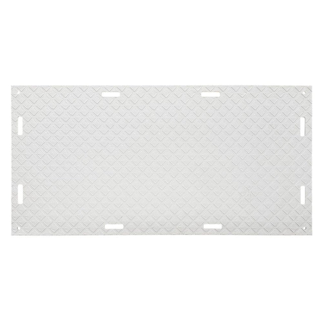 HDPE Ground Protection Mats 4'x8' - White
