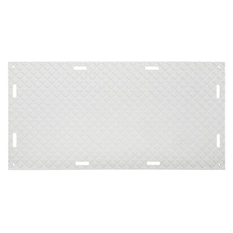 HDPE Ground Protection Mats 4'x8' - White