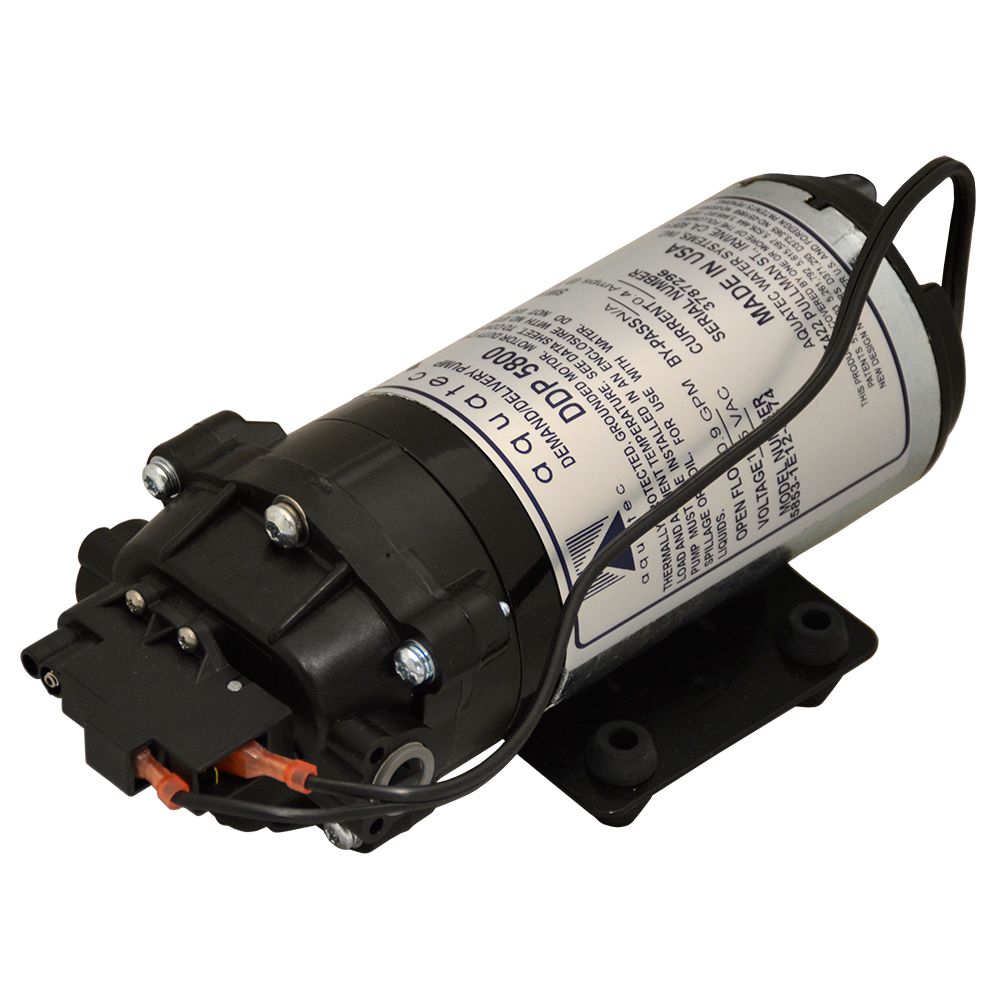Aquatec 5853-1E12-J574 Pump .9 GPM, 3/8"JG, 115V