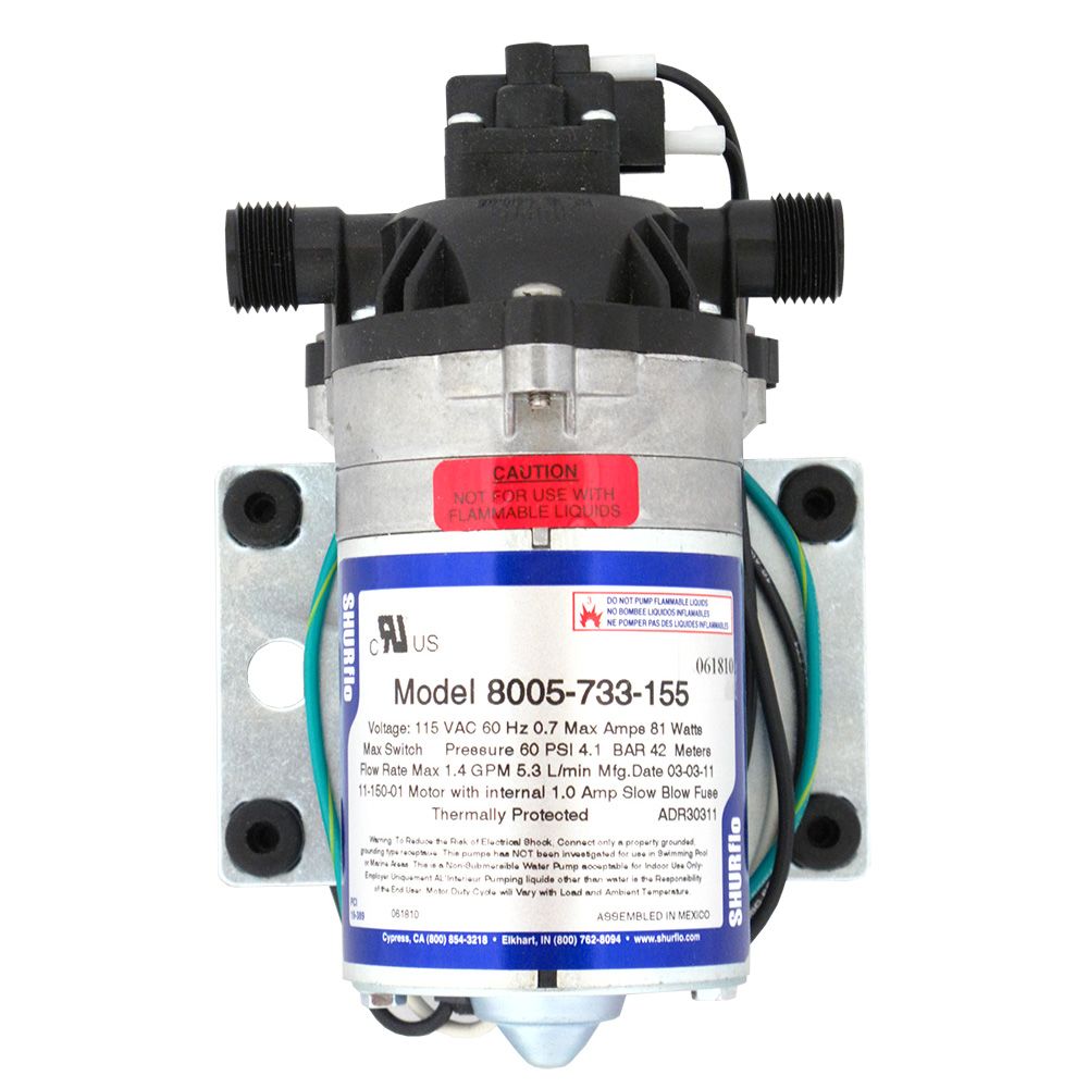 SHURflo 8005-733-155 Demand Pump 1.5 gpm 60 psi 115VAC,New Products : American Fashion Style Bags On Sale SHURflo 8005-733-155 Demand Pump 1.5 gpm 60 psi 115VAC,New Products : American Fashion Style Bags On Sale
