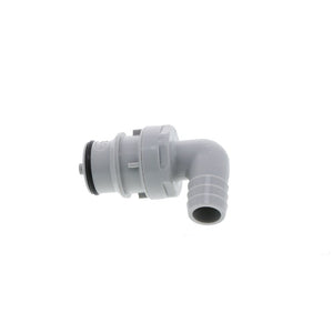HFCD23812 Valved Elbow Hose Barb Coupling Insert 1/2 ID Barb