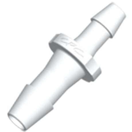 FitQuik Polypropylene Tube to Tube Straight Reducer Fitting - 1/4" ID barb x 1/8" ID