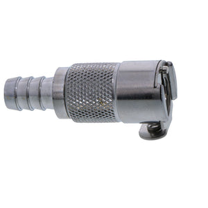 LCD17006 Valved In-Line Hose Barb Coupling Body 3/8 ID Barb